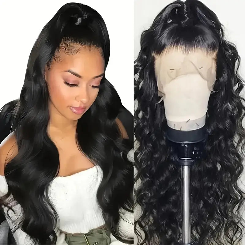 GIRL HAIR BLACK